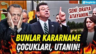 İmamoğlundan Tekine zehir zemberek sözler KARARNAME ÇOCUĞU UTAN SENİ ORAYA ATAYANIN [upl. by Elleinwad]