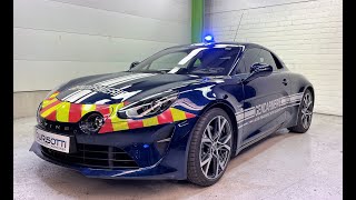 Comment Durisotti transforme les Alpine A110 de la gendarmerie [upl. by Vince]