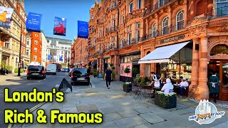 Mayfair London Walking Tour  Lifestyles of the Rich and Famous [upl. by Edmondo]