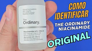 Descubre la diferencia The Ordinary Niacinamide auténtico vs falso [upl. by Ailedroc]