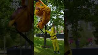 Pokémon Meets Parkour in REAL LIFE [upl. by Llesram]