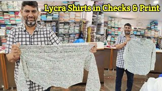 Lycra Shirts M to 3xl Cotton shirts full and half hands 3xl to 6xl [upl. by Resarf545]