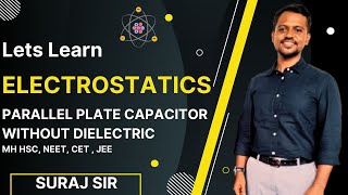 Capacitance of Parallel plate capacitor without Dielectric Electrostatics MH HSC [upl. by Mihalco]