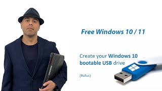 How To Make A Windows 10 and 11 Bootable USB For FREE Complete Tutorial 2024 [upl. by Flosser]