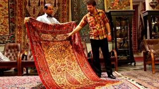 Persian Carpets in Isfahan  Tea Mage Goes to Iran [upl. by Yoo564]