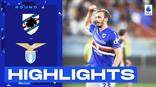 SampdoriaLazio 11  Gabbiadini rescues a point at the death Goals amp Highlights  Serie A 202223 [upl. by Ardrey200]