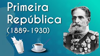 Primeira República 18891930  Brasil Escola [upl. by Buffy]