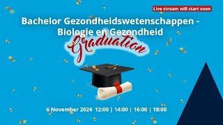 Diploma uitreiking Bachelor Gezondheidswetenschappen  BGZ  Session 1 [upl. by Rapp]