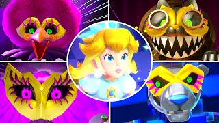 Princess Peach Showtime  All Bosses [upl. by Niles722]