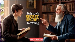 Leo Tolstoys Secret Advice A LifeChanging Lesson for Writers leo compassion [upl. by Merete236]