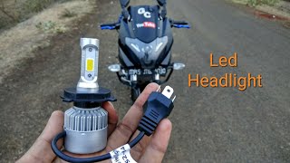 Best Led headlight ever for pulsar [upl. by Aseel]