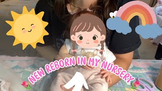 🌿🌸My Daphne Awake🌸🌿 Reborn Baby  Assembling a Reborn and 🍃Weighting a Reborn Doll🍃 [upl. by Ahsilam991]