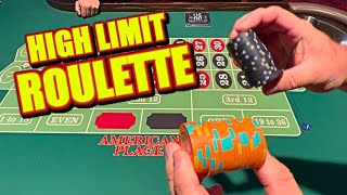 High Limit Roulette That Will Have Your Jaw Drop [upl. by Notslah59]