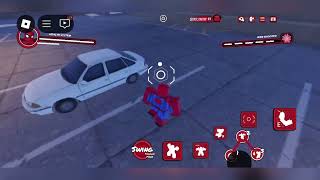 SpiderMan across dimensionsp1￼game on Roblox made byinVisions game name￼inVisions web verse [upl. by Ayatnwahs]