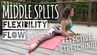 30 Minutes to MIDDLE SPLITS Flexibility Flow [upl. by Ajssatan292]