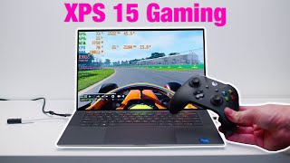 XPS 15 9510 Gaming Review RTX 3050 Ti  Thermals Fan Noise Power Output [upl. by Trelu]