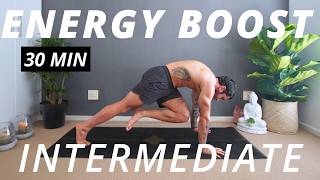 MORNING VINYASA YOGA WORKOUT  30 Min Full Body Energy Boost Flow [upl. by Almita]