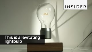 This is a levitating lightbulb [upl. by Arbed]