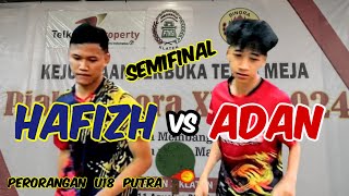 HAFIZH Galaxy vs ADAN Annell 🏓🏓 Semifinal Perorangan U18 Putra Piala Binora XXV [upl. by Lev]