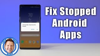 How to Fix Stopped Android Apps Change Permissions amp Set Defaults [upl. by Aglo]