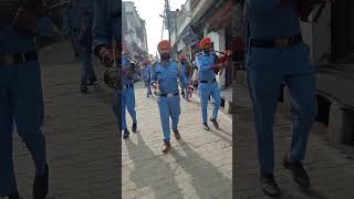 Pipe band performing nagarkirtan shorts bandpipe [upl. by Aracaj]