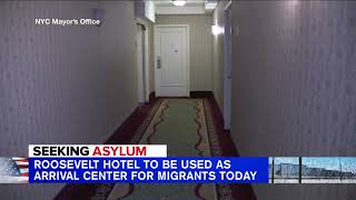 Roosevelt Hotel to begin use as arrival center for migrants [upl. by Newcomer]