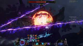 Last Epoch Lightning Blast Frostclaw Runemaster 1500c Shade boss fight Legacy 10 [upl. by Anyehs]