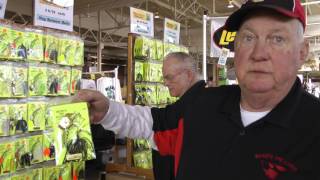 Woody Clapham of Woodys Pro Lures tells about the various types of spinnerbaits [upl. by Akerdal]