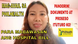 PHILHEALTH AVAILMENT FOR CONFINEMENT  PHILHEALTH BENEFITS FOR HOSPITAL CONFINEMENT [upl. by Raasch]