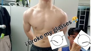 New Glasses  Workout VLOG part 5 [upl. by Chlori]