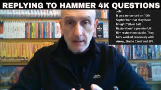 Replying to Hammer 4k questions [upl. by Moulden638]