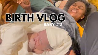 BIRTH VLOG Raw Real amp Emotional  Unmedicated Unplanned Home Birth [upl. by Hsetim]