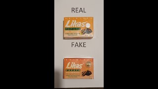 ORIGINAL Real VS FAKE LIKAS PAPAYA Soap  UK London Shop Visit [upl. by Akinnej]