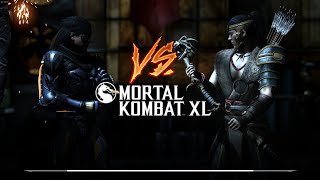 Mortal Kombat X Takeda vs Kung Jin HARD [upl. by Amalea]