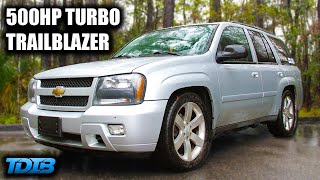 The American 2JZ Big Turbo Chevy Trailblazer ATLAS Motor Review [upl. by Tierney703]