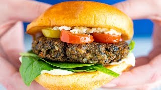 The Best Veggie Burger Recipe Weve Ever Made [upl. by Naimerej]