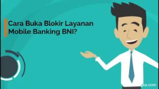 Cara Buka Blokir Layanan Mobile Banking BNI [upl. by Circosta]