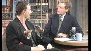 Mickey Rourke interview on The Late Show 1994 [upl. by Fellows]