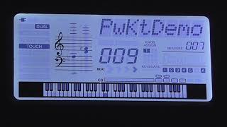 09PwKt Demo YAMAHA psr E463 [upl. by Kimmi]