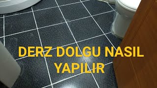 Derz Dolgu Nasıl Yapılır [upl. by Greggs]