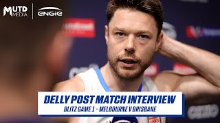 Post game interview with Matthew Dellavedova  Blitz Game 1 v Brisbane [upl. by Hsatan640]