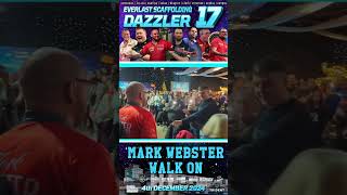 Mark Webster Darts Walk On Dazzler 17 Shorts [upl. by Ja]