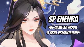 ONMYOJI SP ENENRA INGAME 3D MODEL amp SKILL PRESENTATION CVVA  YUHKO KAIDA  甲斐田 裕子 [upl. by Martella]