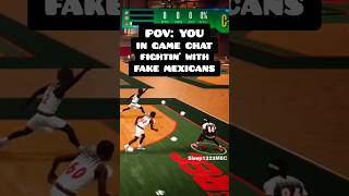 POV YOU IN GAME CHAT FIGHTIN WITH FAKE MEXICANS 2K25 bball ball dunks and1 xbox ps5 gaming [upl. by Ednutey372]