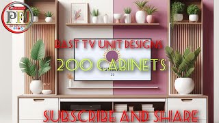 How to make wall TV Unit designs 2024 New Latest interior TV Unit designs [upl. by Gladdy]