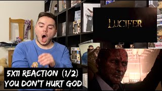 LUCIFER  5x11 RESTING DEVIL FACE REACTION 12 [upl. by Elumas]