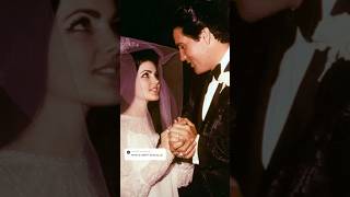 Elvis and Priscilla wedding in Las Vegas elvispresley priscillapresley elvislove [upl. by Ieluuk]