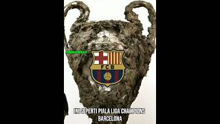 piala UCL Barca 🙏 [upl. by Anehsak149]