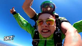 Tandem Skydive Salto de Paraquedas Algarve Elsa [upl. by Huskey688]