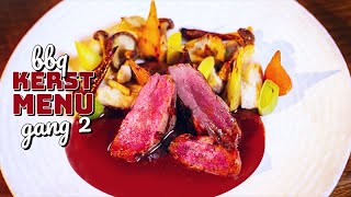 KERSTMENU 2023 Hertenbiefstuk met portjus op de kamado [upl. by Kitarp]